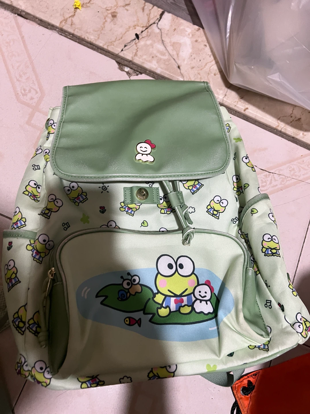 Keroppi backpack hot topic - photo 3