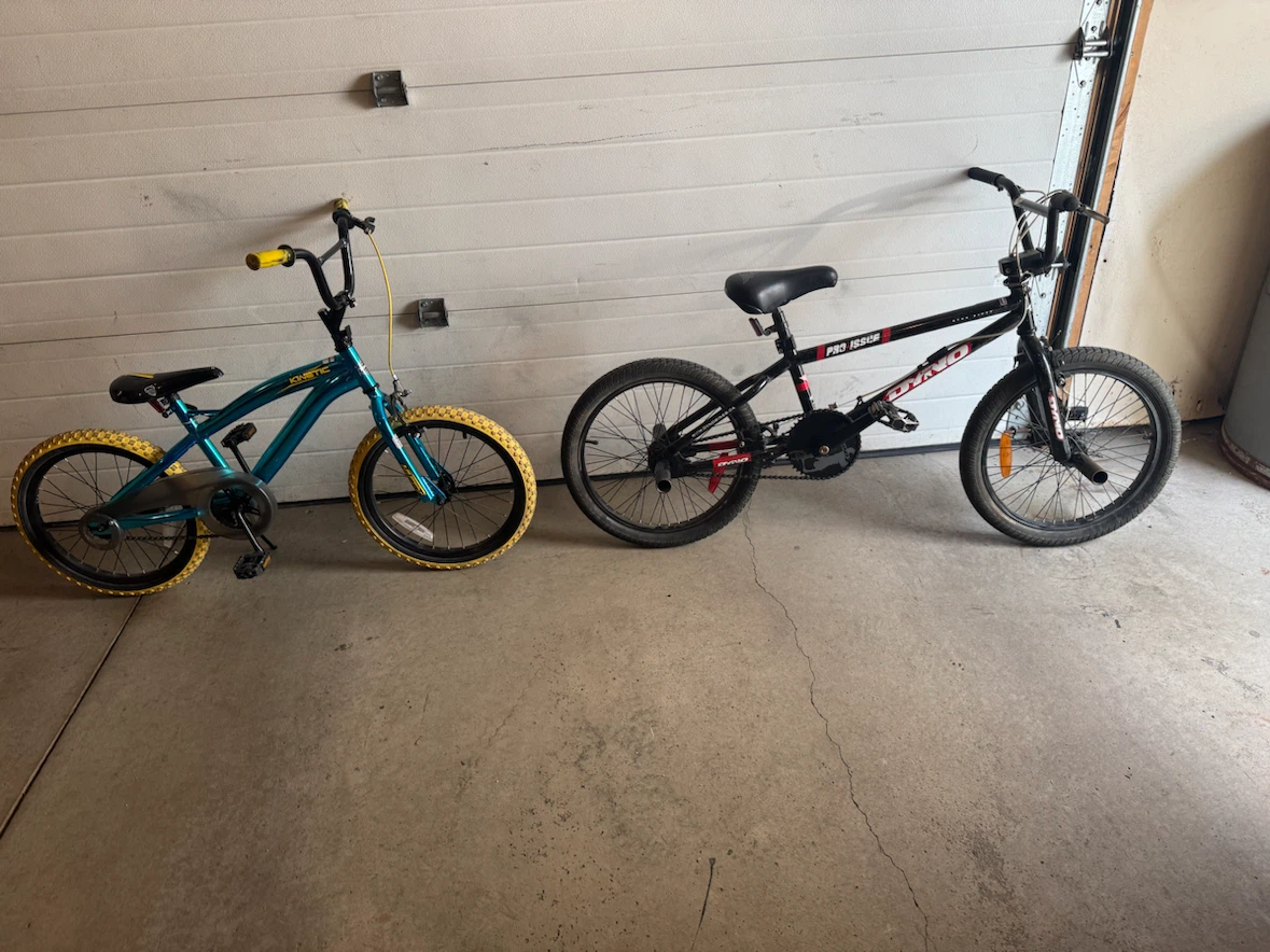 2 BMX Bikes. $50 each