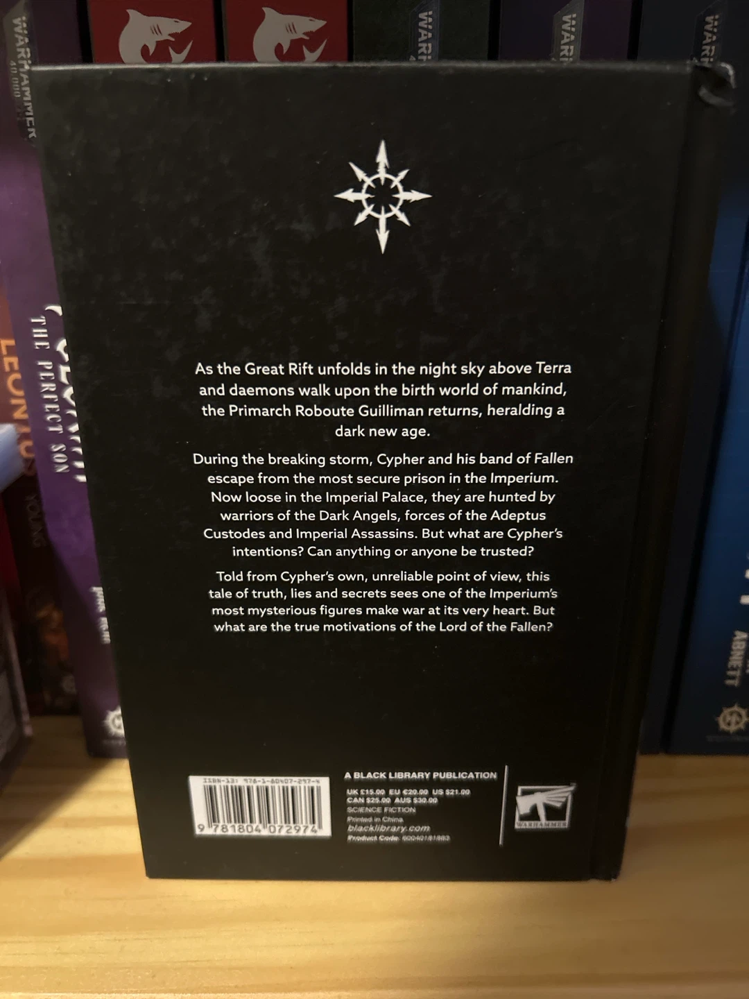 Cypher - Warhammer Black Library Novel (HC) - photo 2