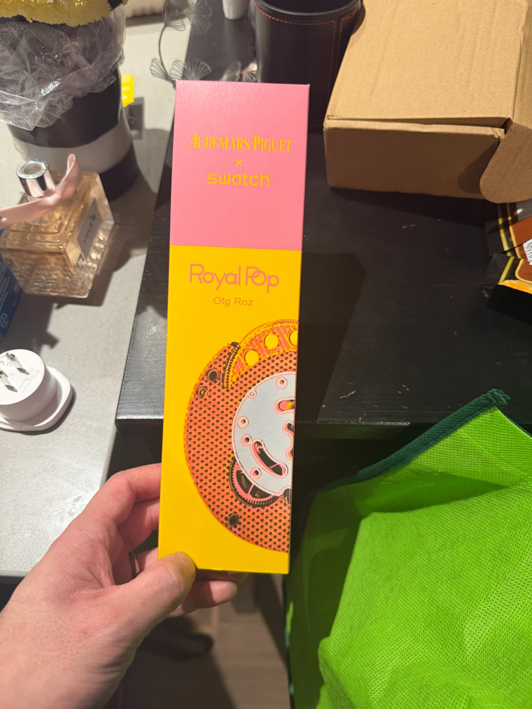 AP x Swatch Royal Pop Otg Roz Watch