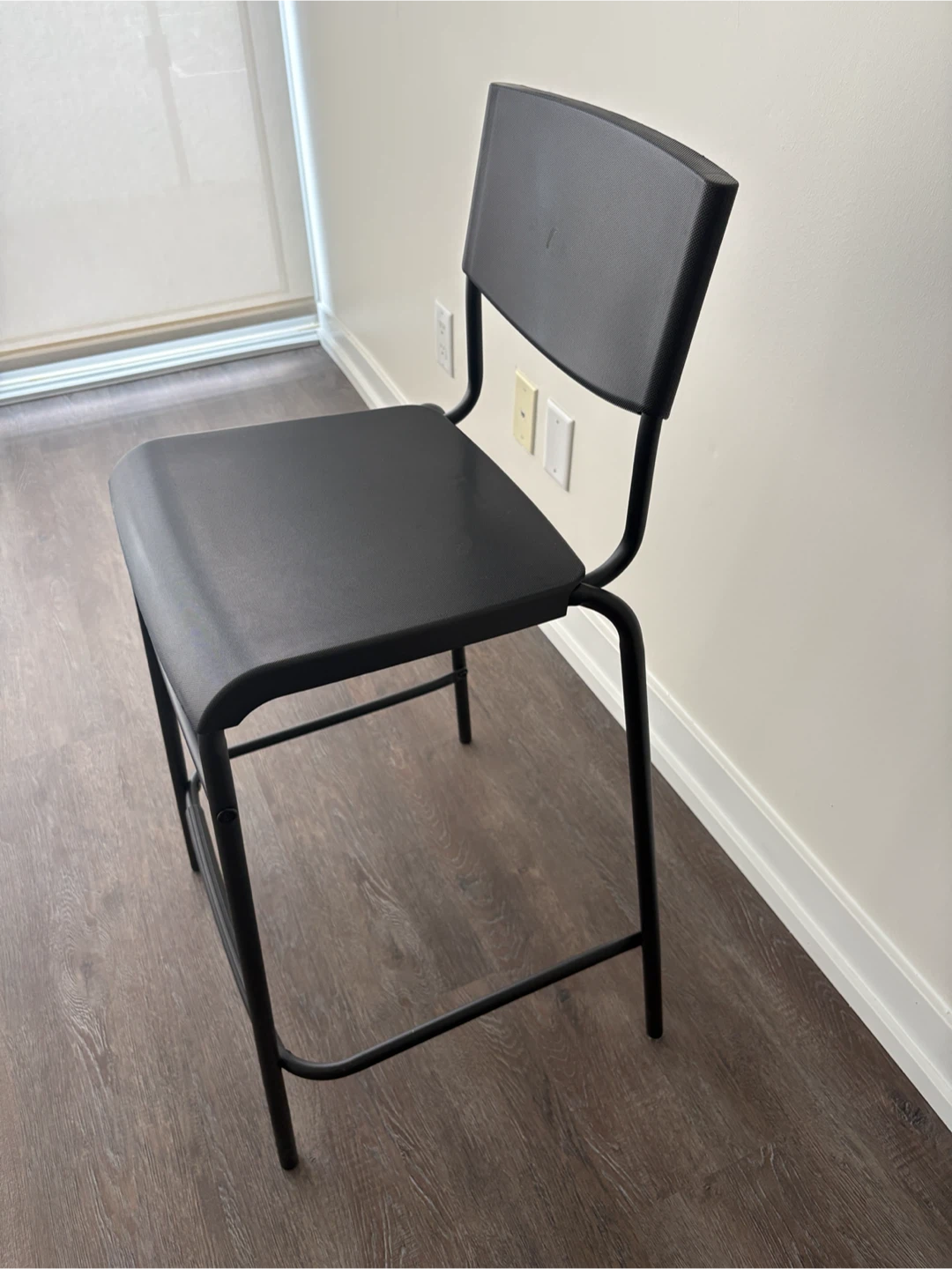 IKEA Stig bar stool, black - photo 2