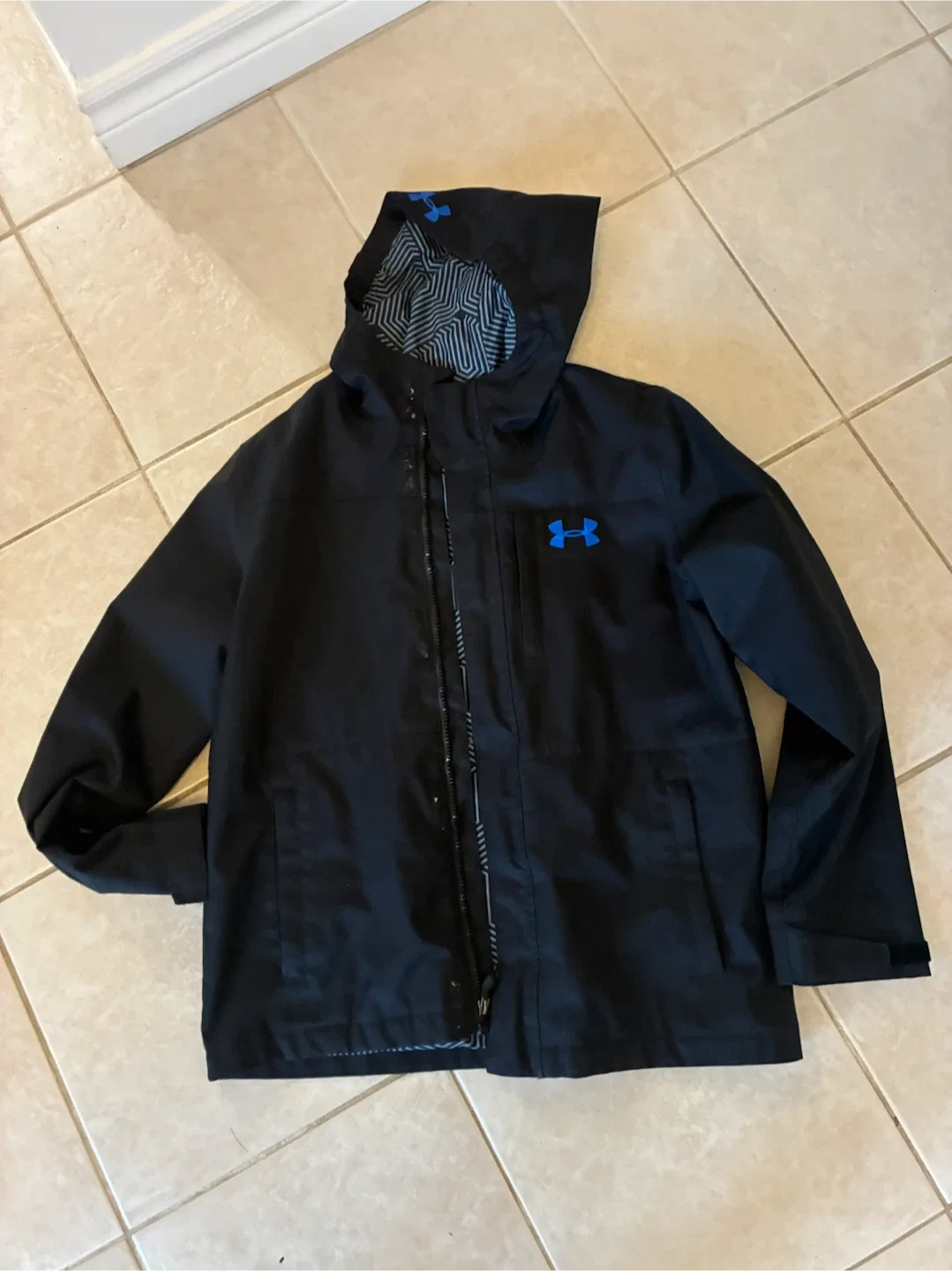 Under Armour Black Rain Jacket