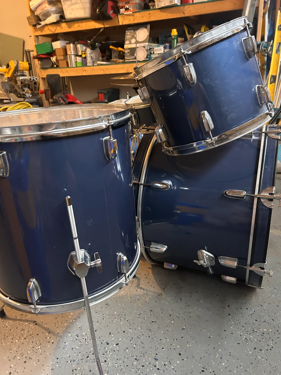 CB Drums Drum Set - Blue - photo 3