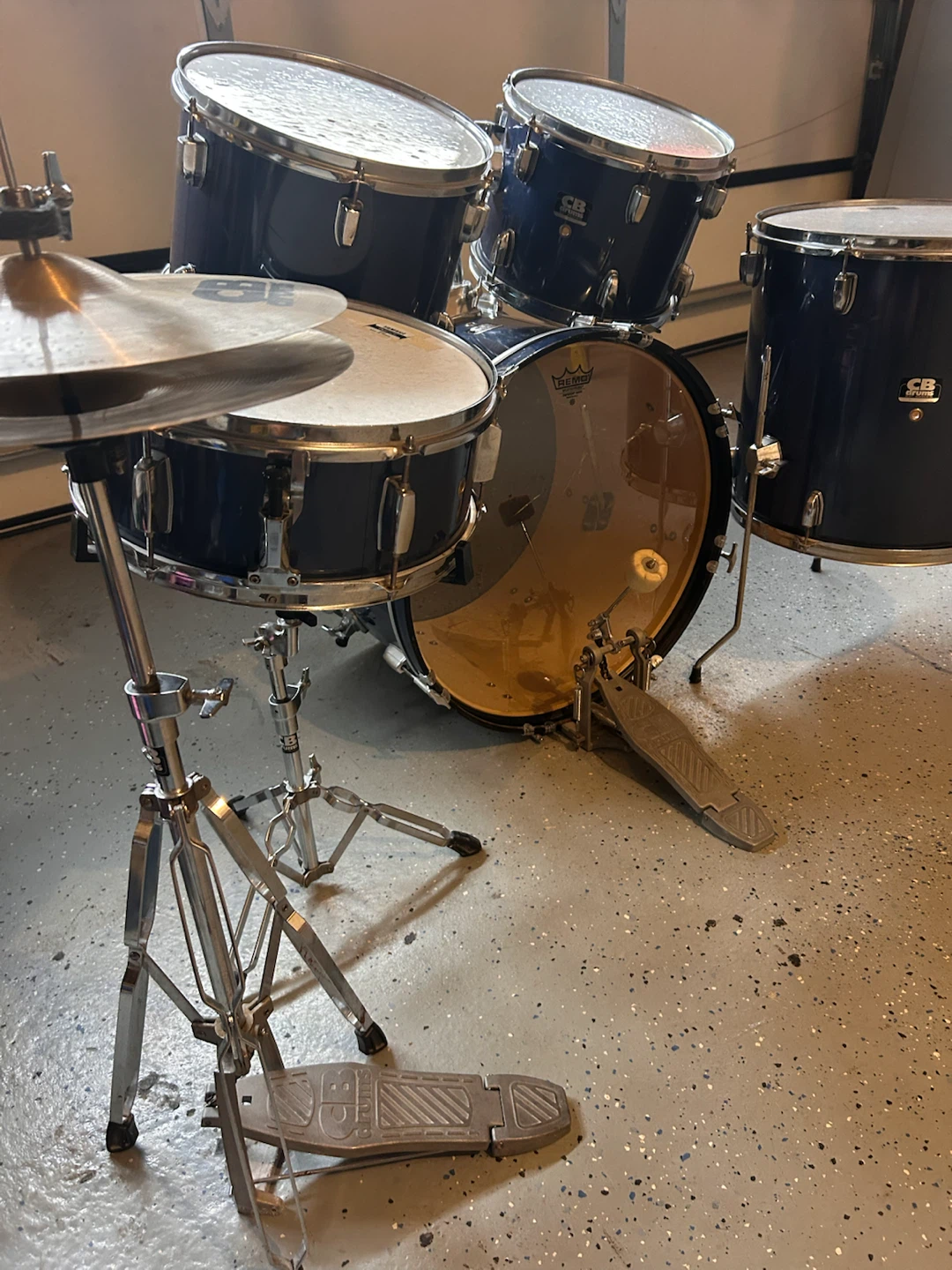 CB Drums Drum Set - Blue - photo 5