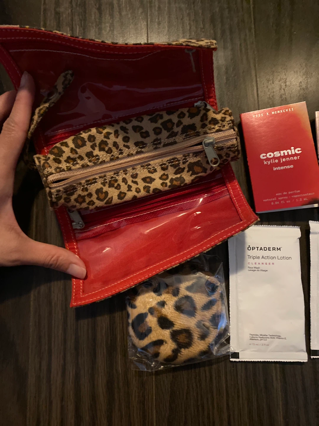 Kylie Jenner Cosmic Intense Perfume Set with Makeup Bag - photo 2