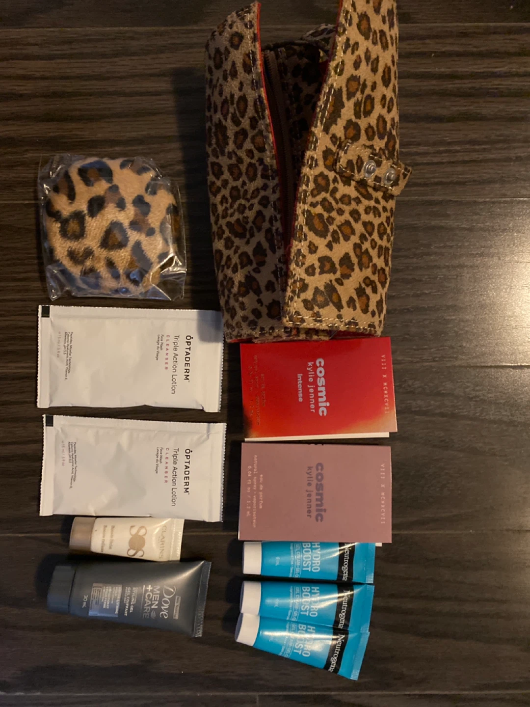 Kylie Jenner Cosmic Intense Perfume Set with Makeup Bag