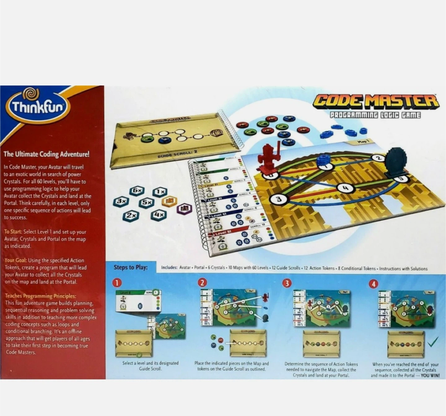 ThinkFun Code Master Programming Logic Game - photo 4