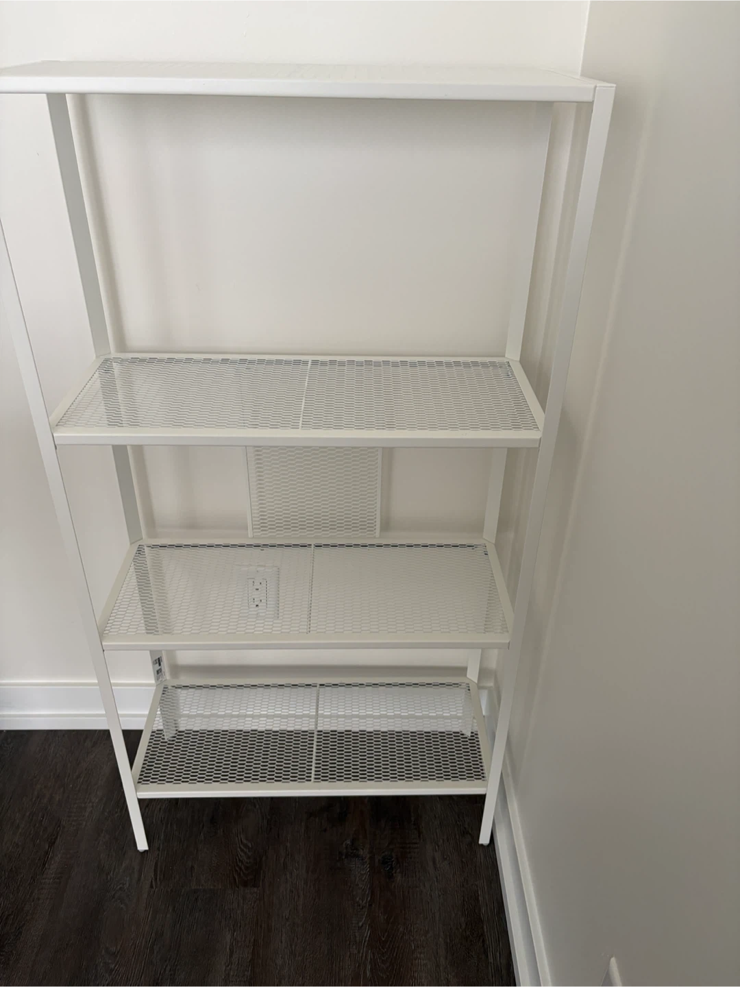 IKEA Baggebo shelf unit, metal/white - photo 2
