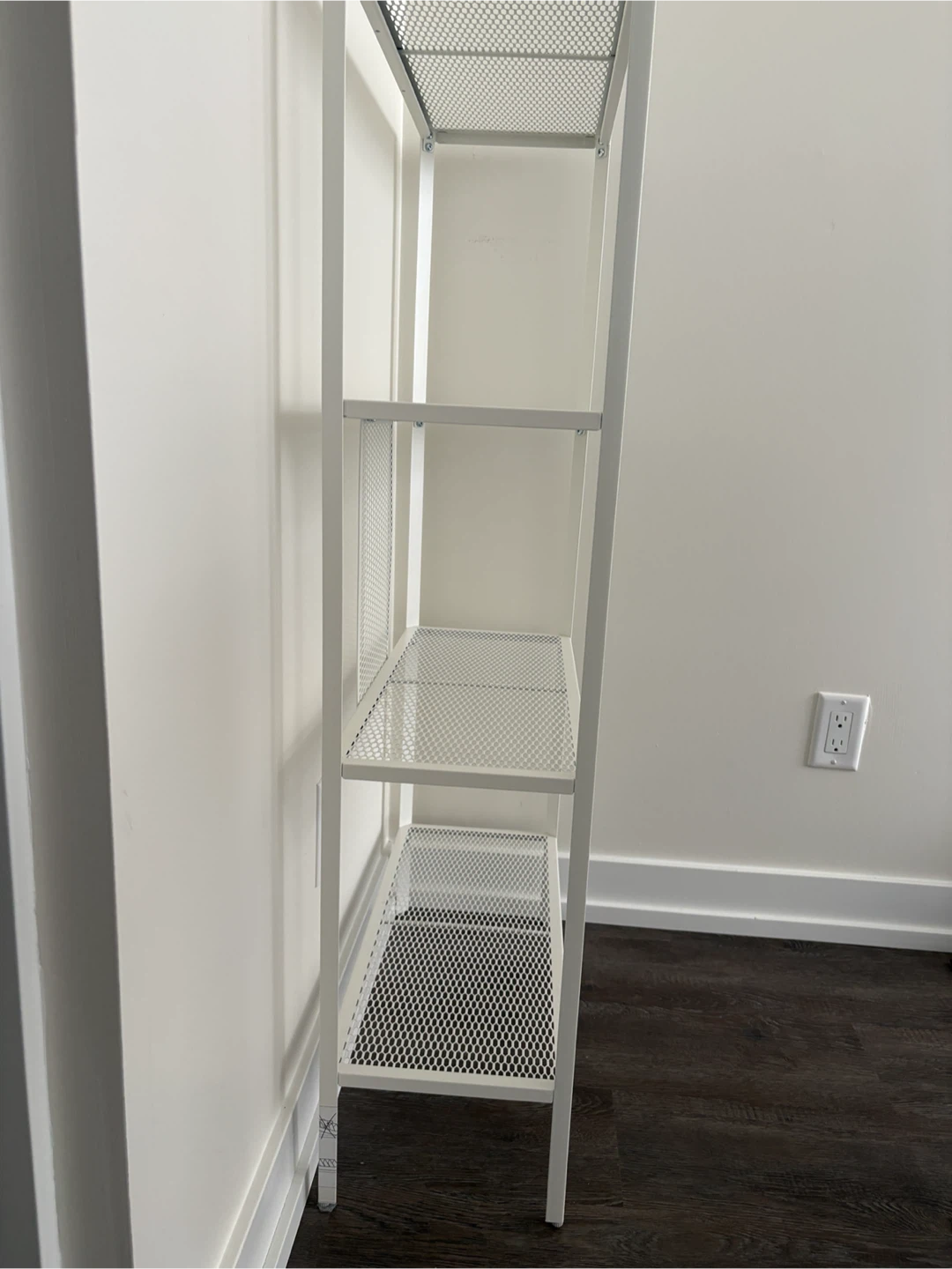 IKEA Baggebo shelf unit, metal/white - photo 3