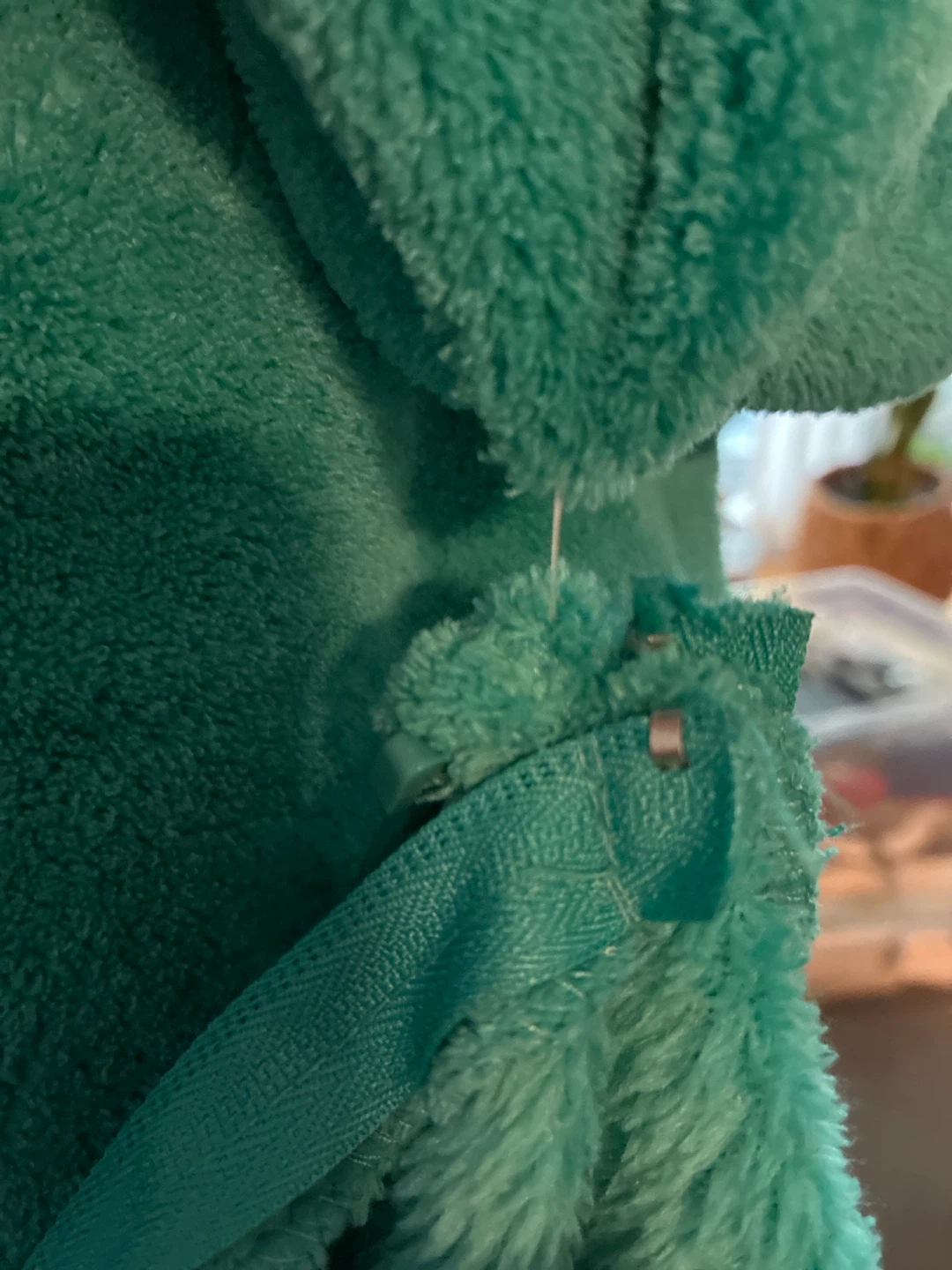 Teal Fleece Travel Pillow/Blanket - photo 3