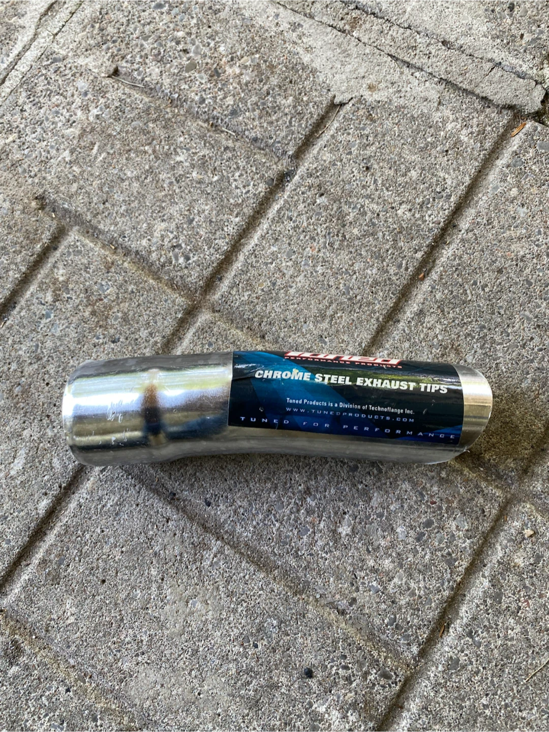 CHROME EXHAUST TIP