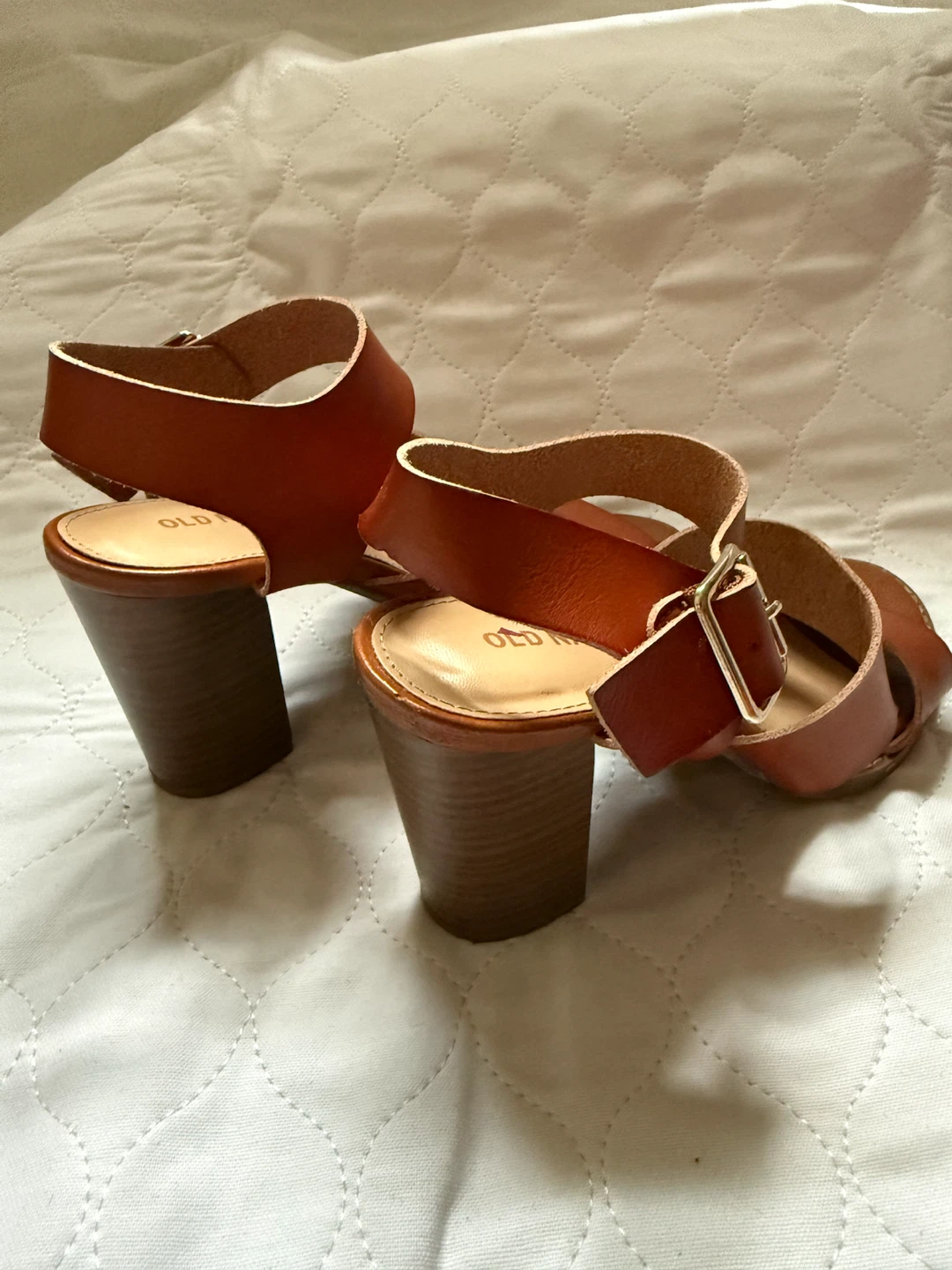 Old Navy Women's Brown Strappy Heeled Sandals - photo 2