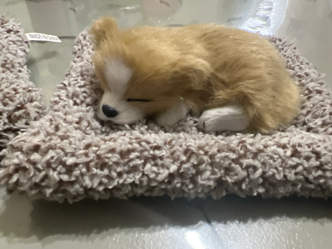 Plush Sleeping Cat & Dog Set - photo 2