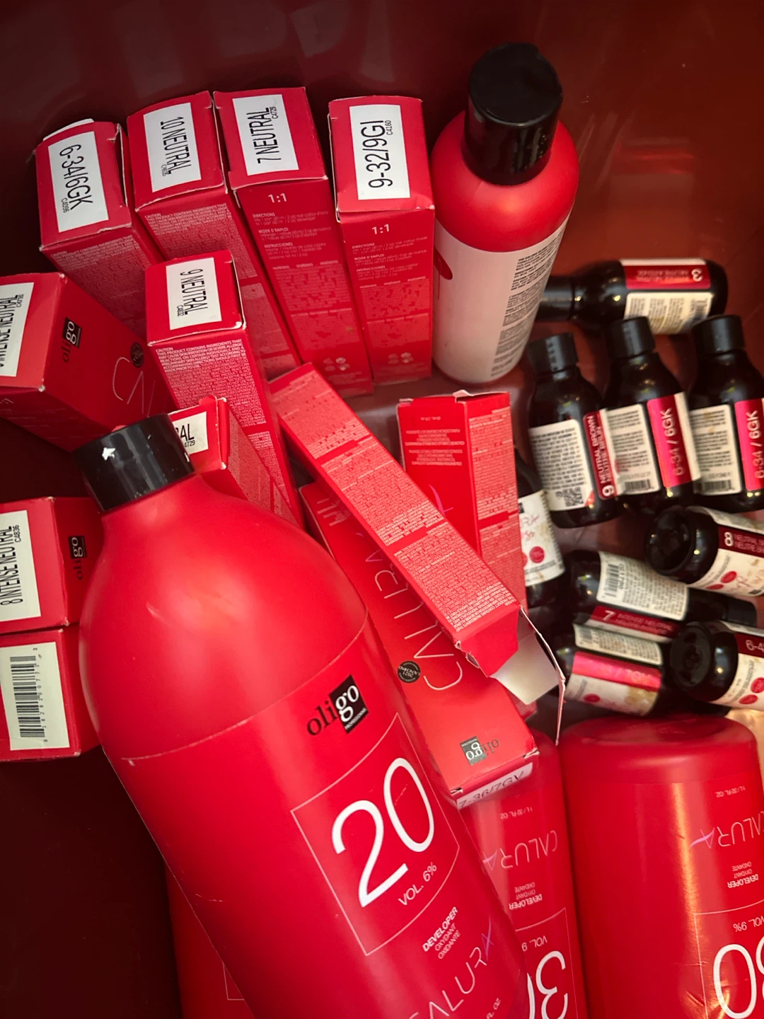 Professional hair colour