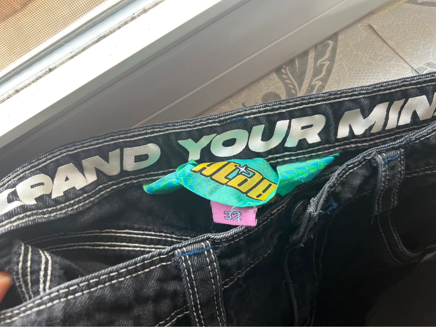 FUBU Black Jeans Size 32 - photo 3