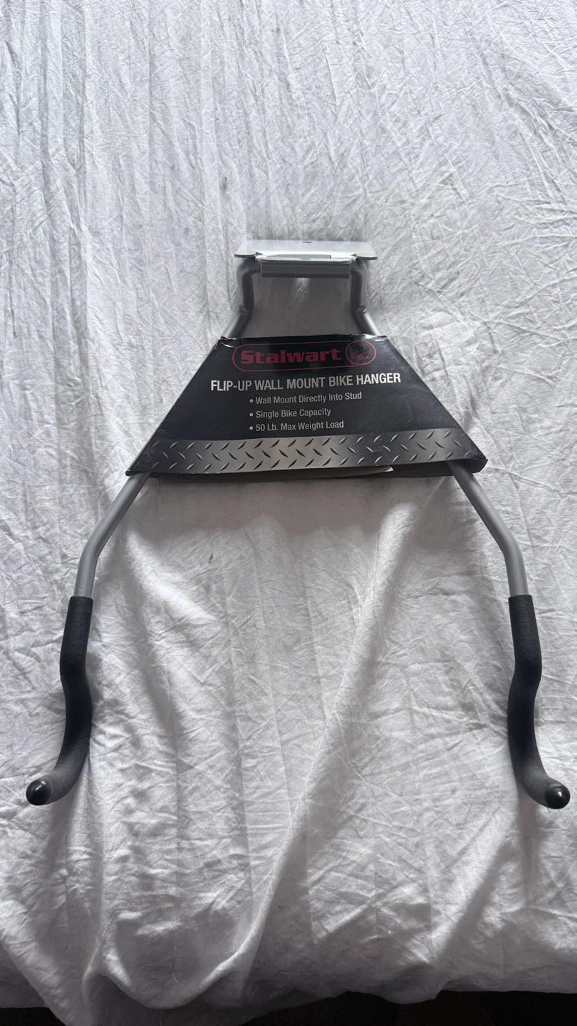 Stalwart Flip-Up Wall Mount Bike Hanger