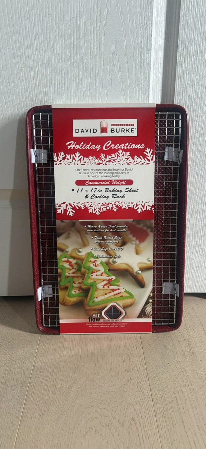David Burke 11 x 17 inch Baking Sheet & Cooling Rack