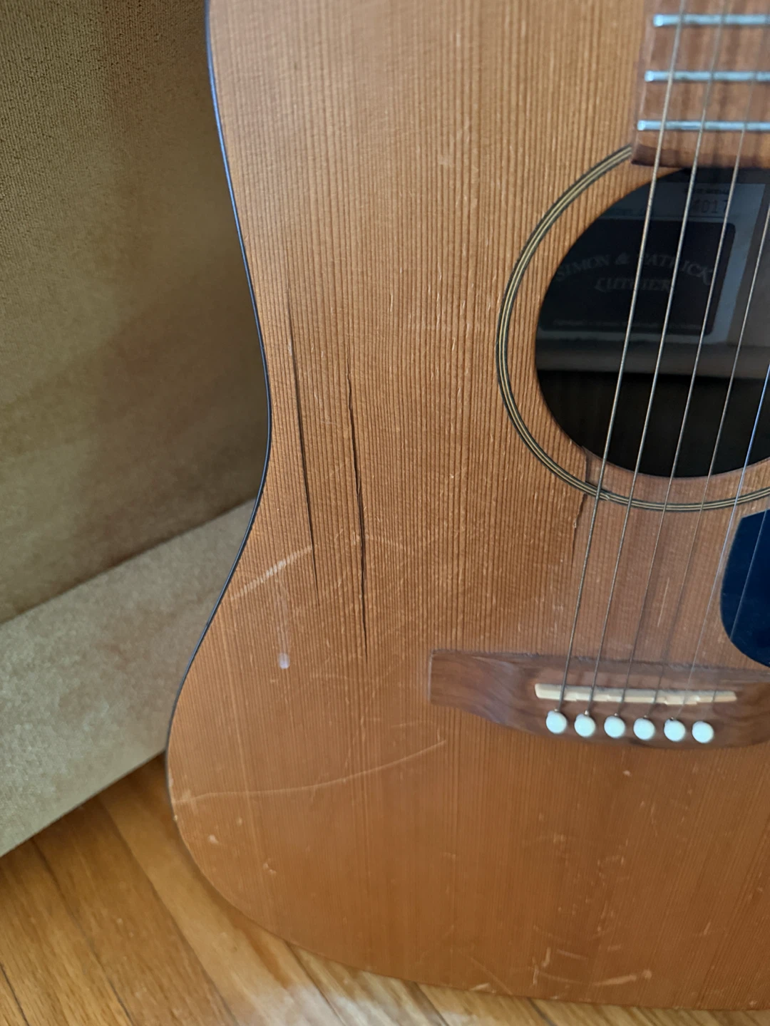 Simon & Patrick Luthier Acoustic Guitar - photo 2