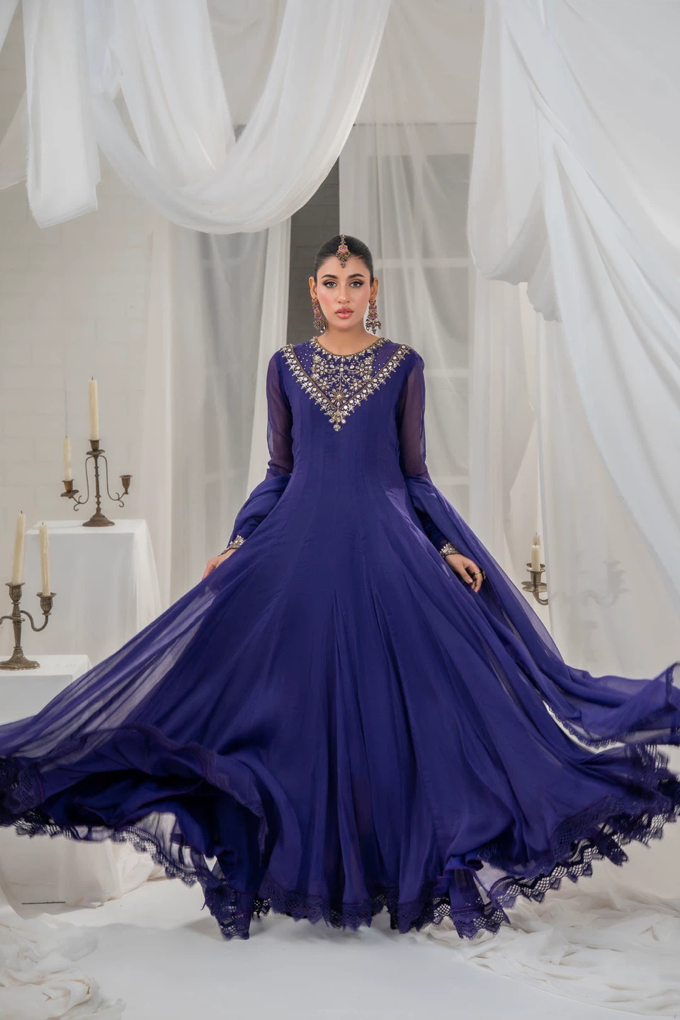 Women's Formal Anarkali Dress - photo 2