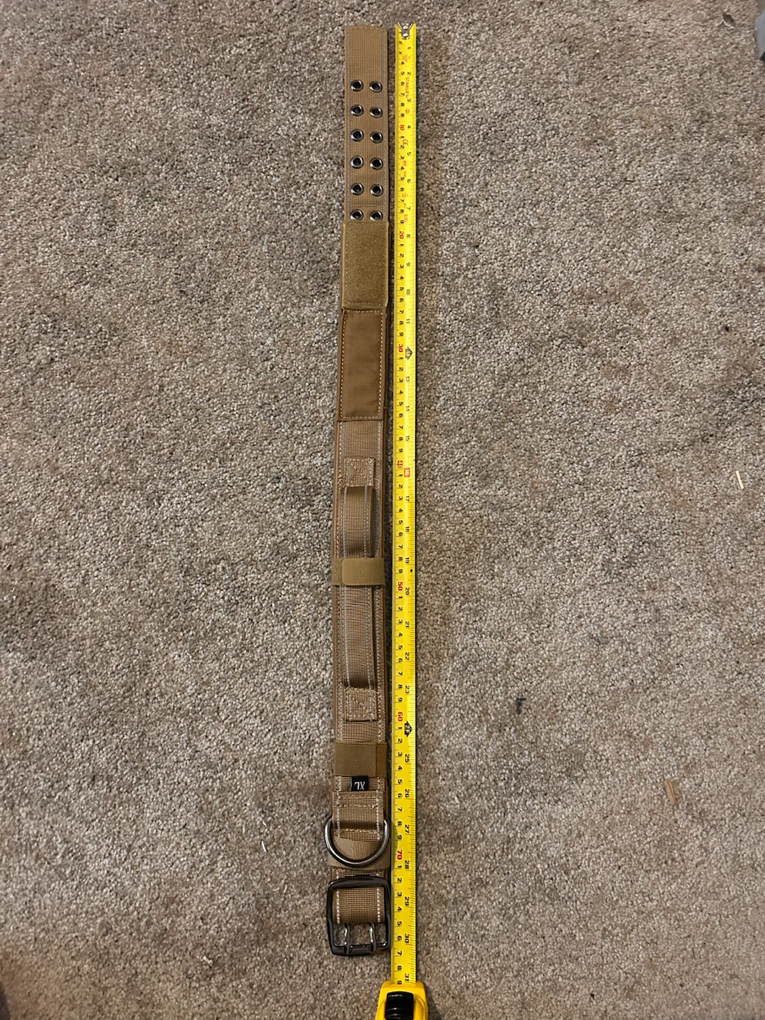 Tan Nylon Dog Collar - photo 3