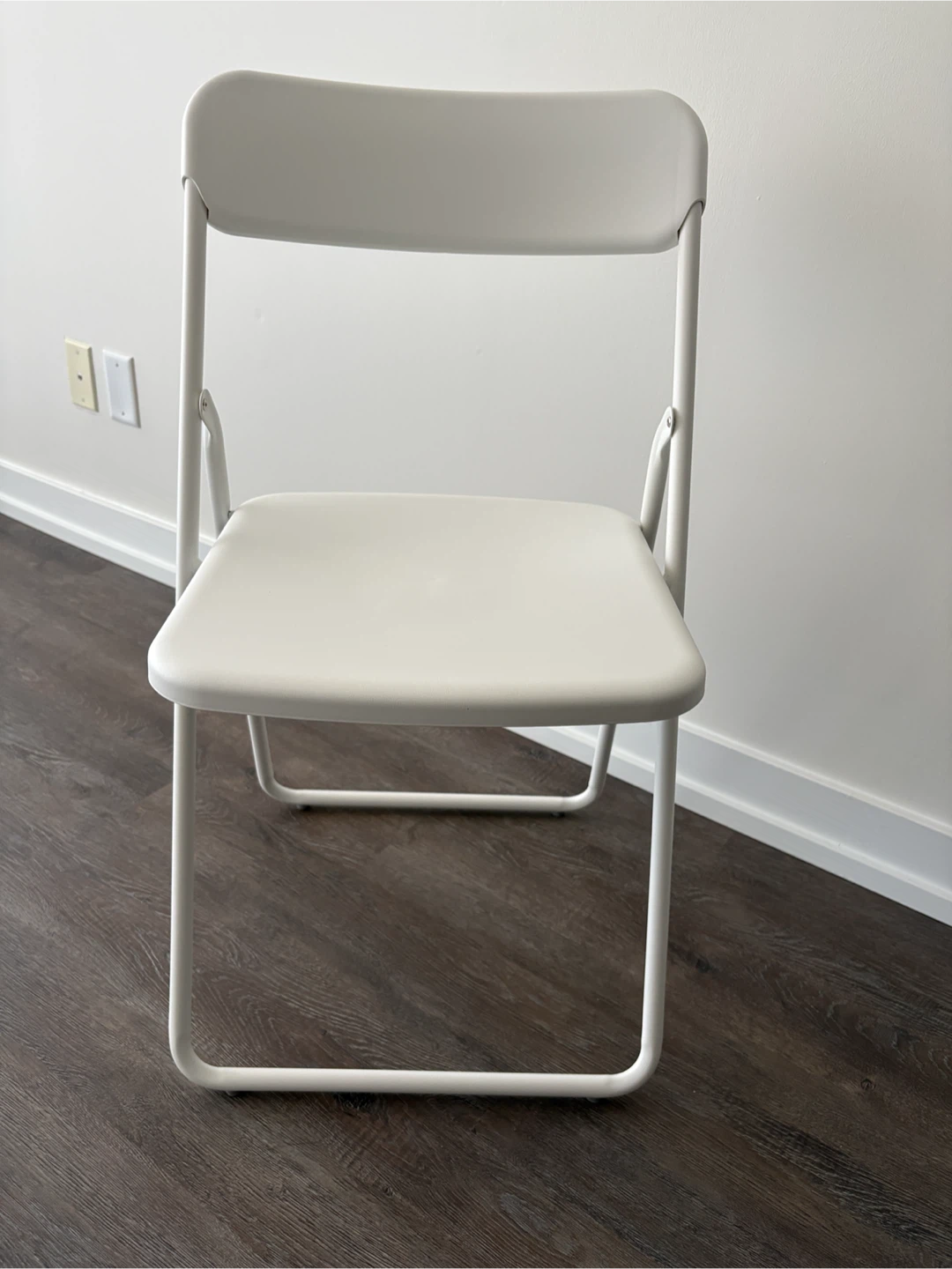 IKEA Vihals folding chair, white