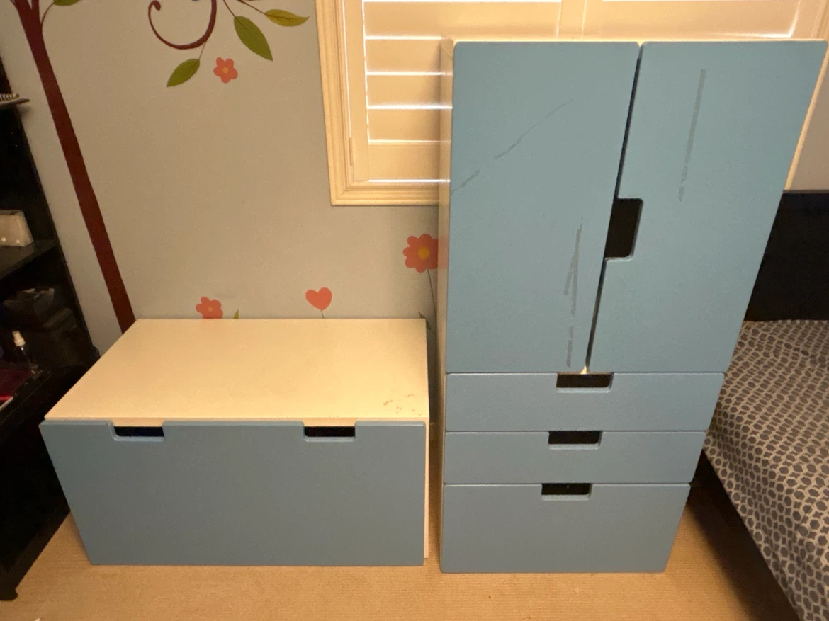 Ikea STUVA Cabinet and Drawer
