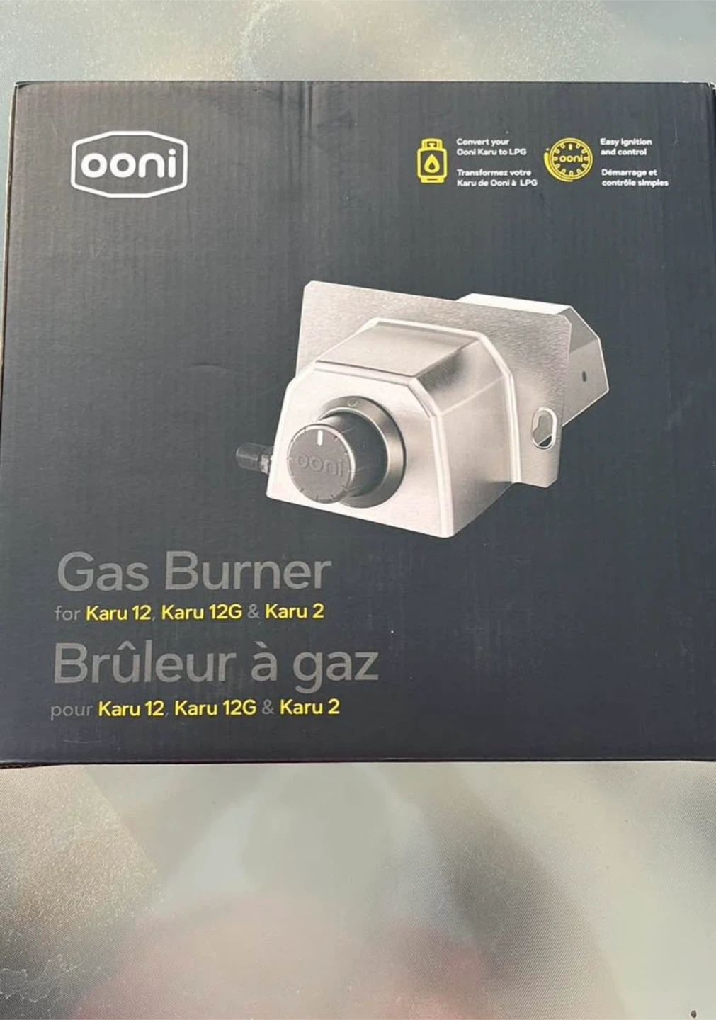 Ooni Karu 12 & Karu 2 Gas Burner Attachment
