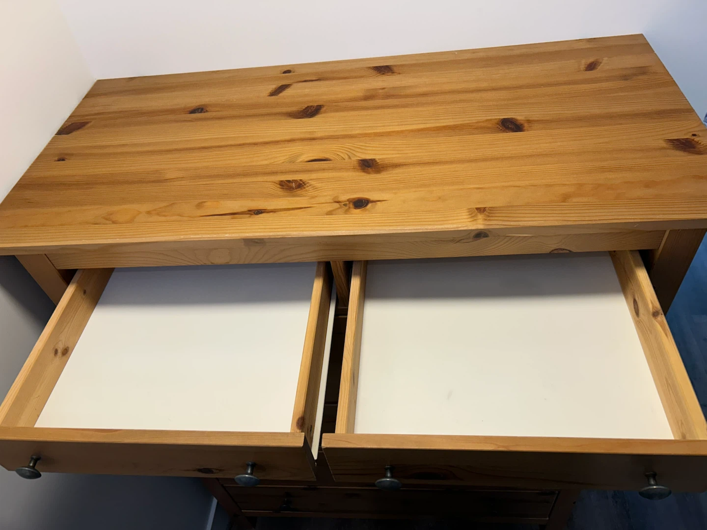 IKEA HEMNES Tall dresser with 6 drawers wooden - photo 2