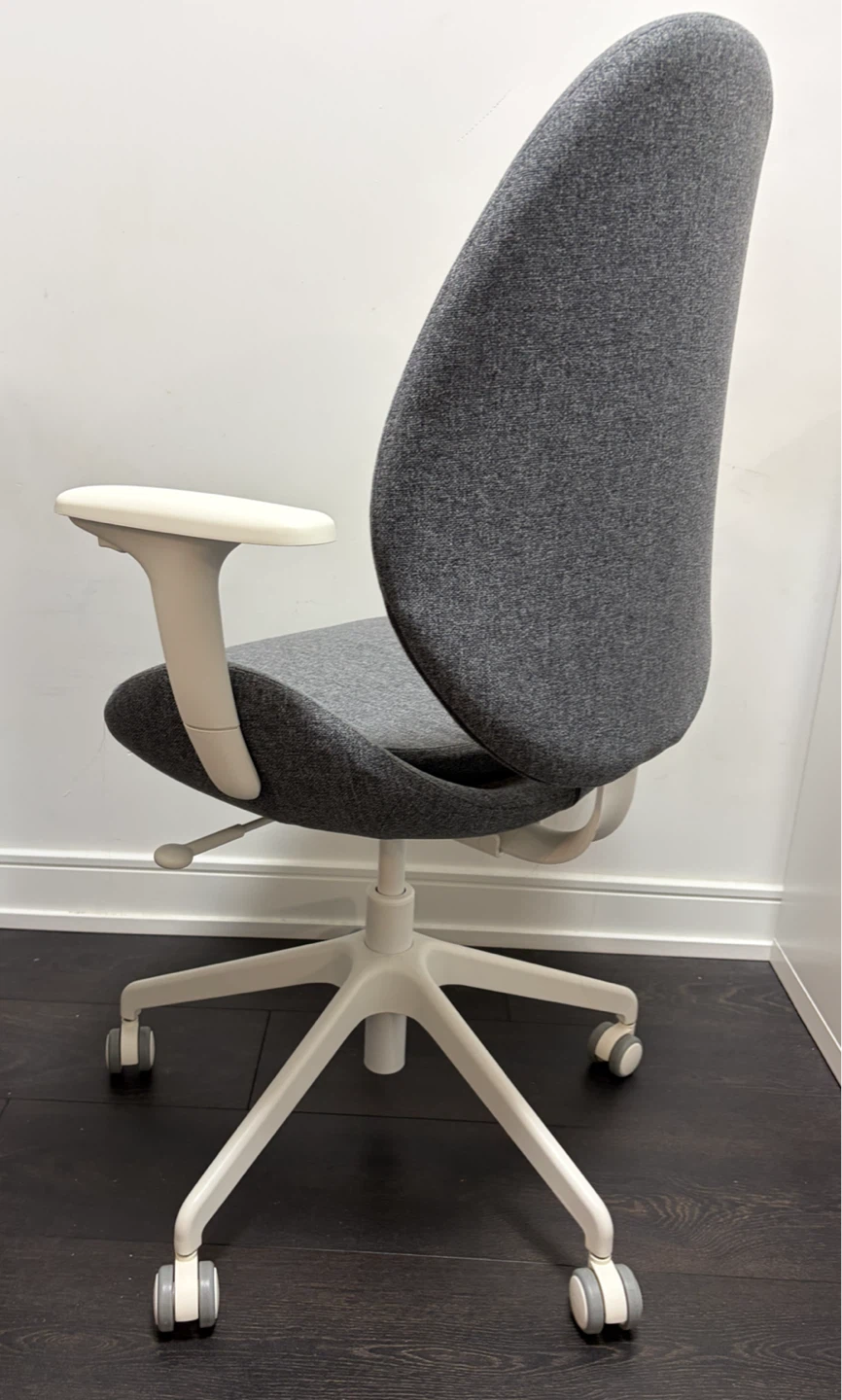 IKEA Hattefjall Grey Office Chair - photo 2