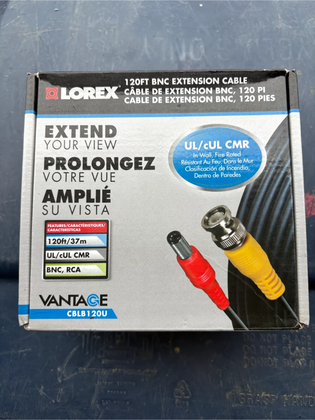 Lorex 120ft BNC Extension Cable Kit