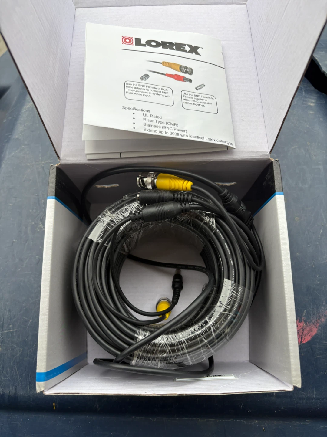Lorex 120ft BNC Extension Cable Kit - photo 4