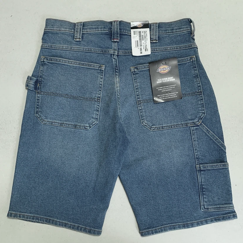 Dickies Carpenter Denim/Jean Shorts Flex Fit 10” Inseam NEW - photo 5