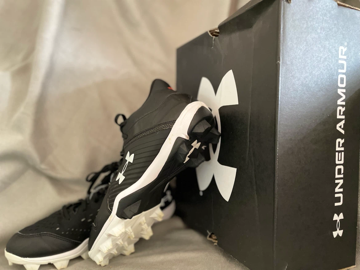 Under Armour Black Baseball Cleats 7 men’s. - photo 2