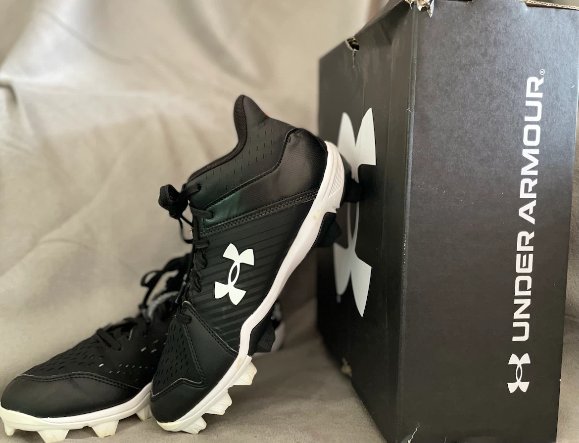 Under Armour Black Baseball Cleats 7 men’s. - photo 3