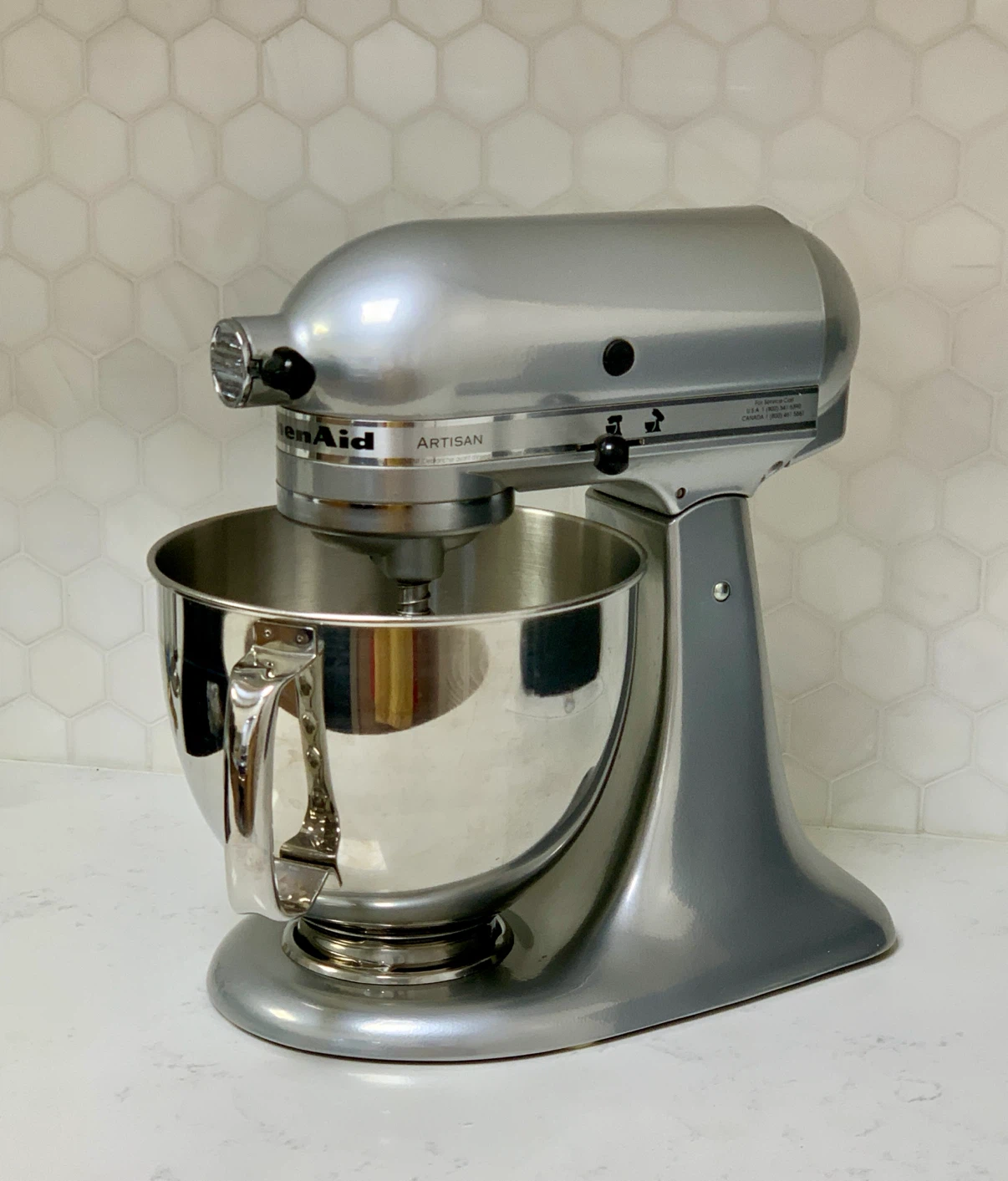 KitchenAid Artisan 5-Quart 325 watt Mixer (Silver)