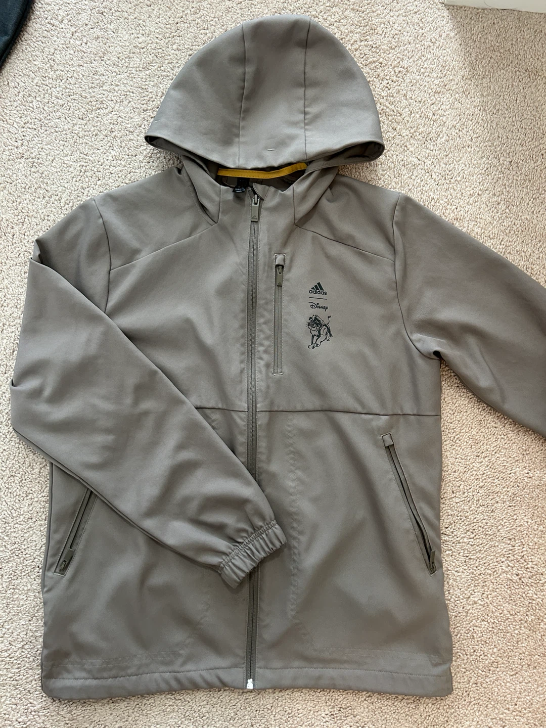 Adidas Disney Grey Hooded Jacket