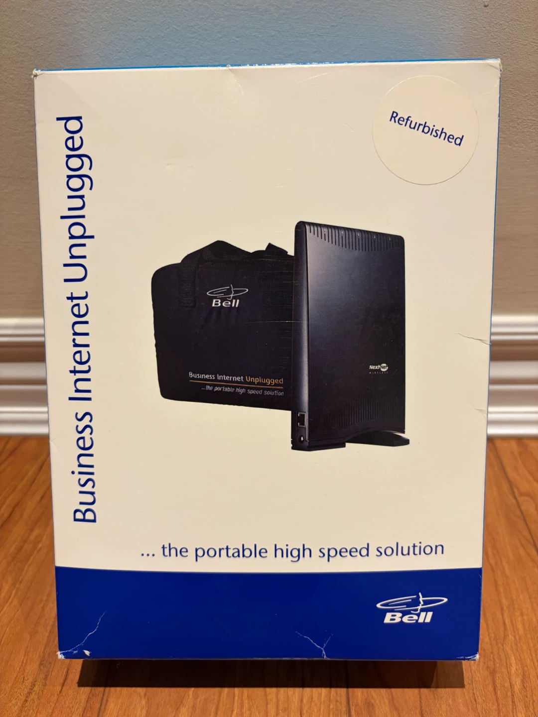 Bell DSL modem with original bag