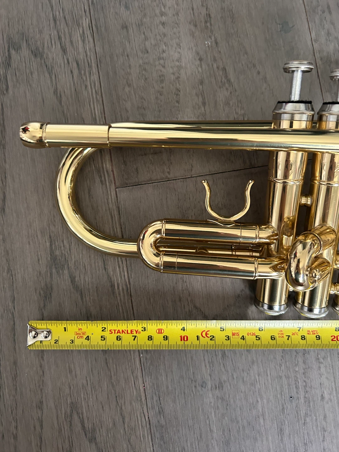 Gold Trumpet in Black Case - photo 3