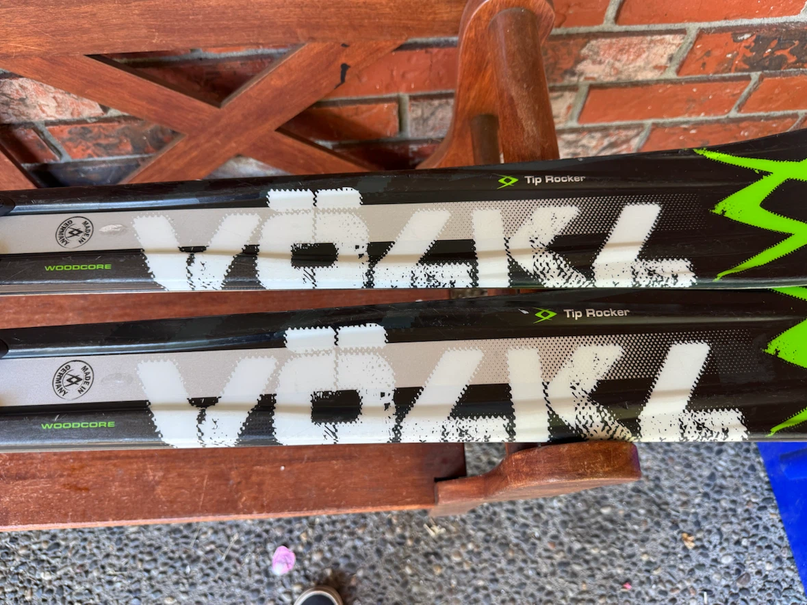 Skis and boots