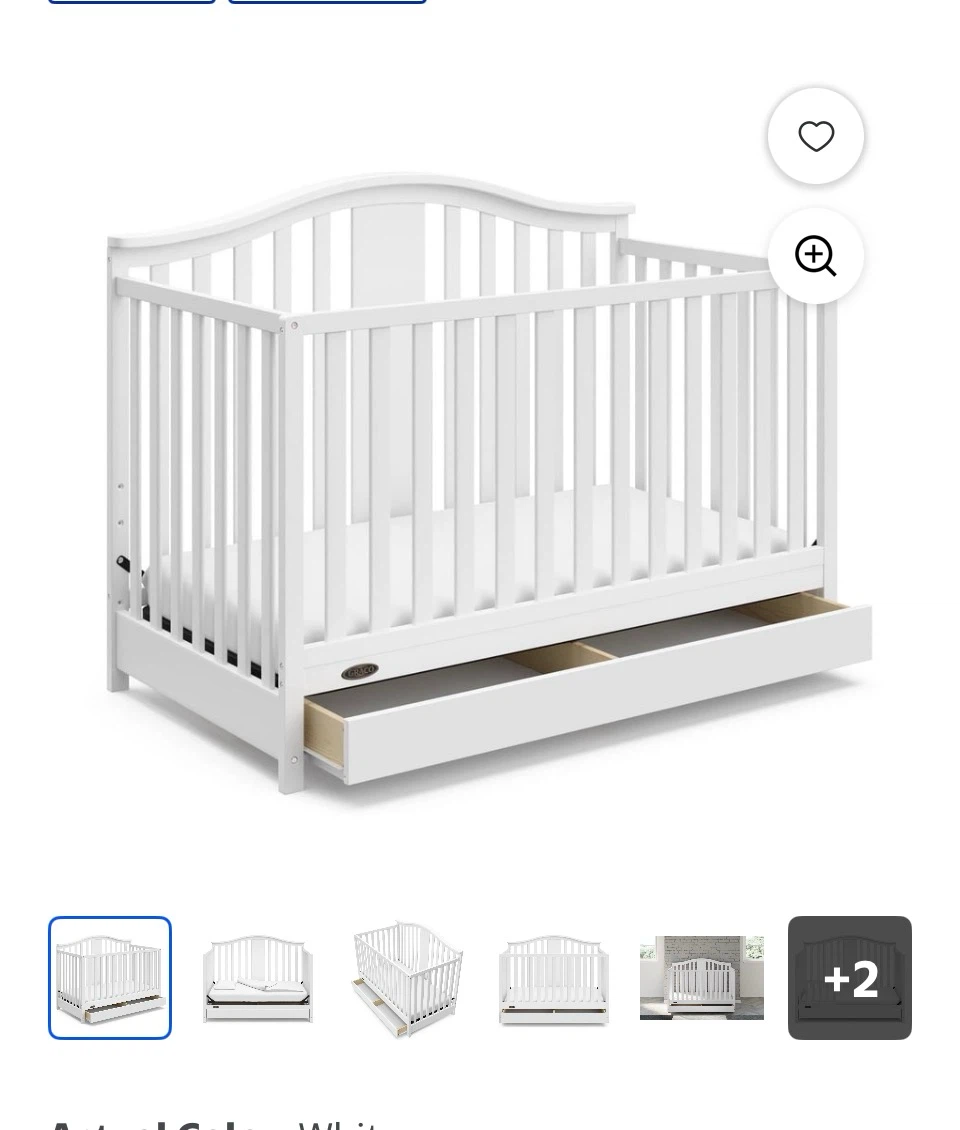 Graco Solano Crib + Mattress - photo 3