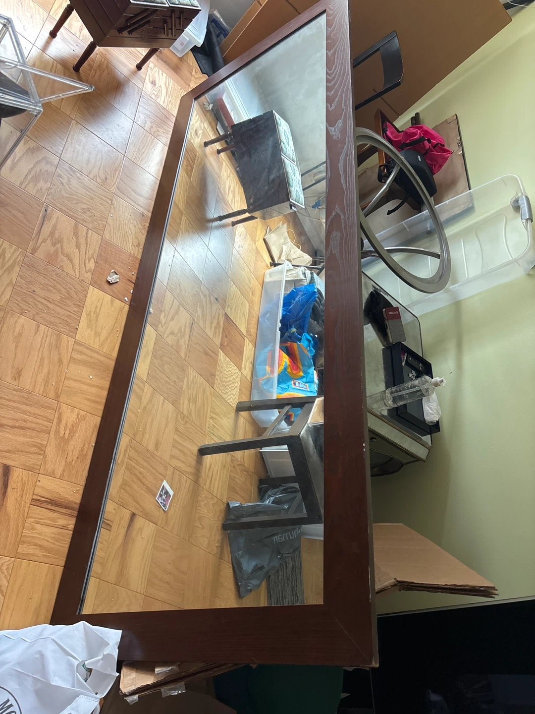 Large Framed Mirror 7ft