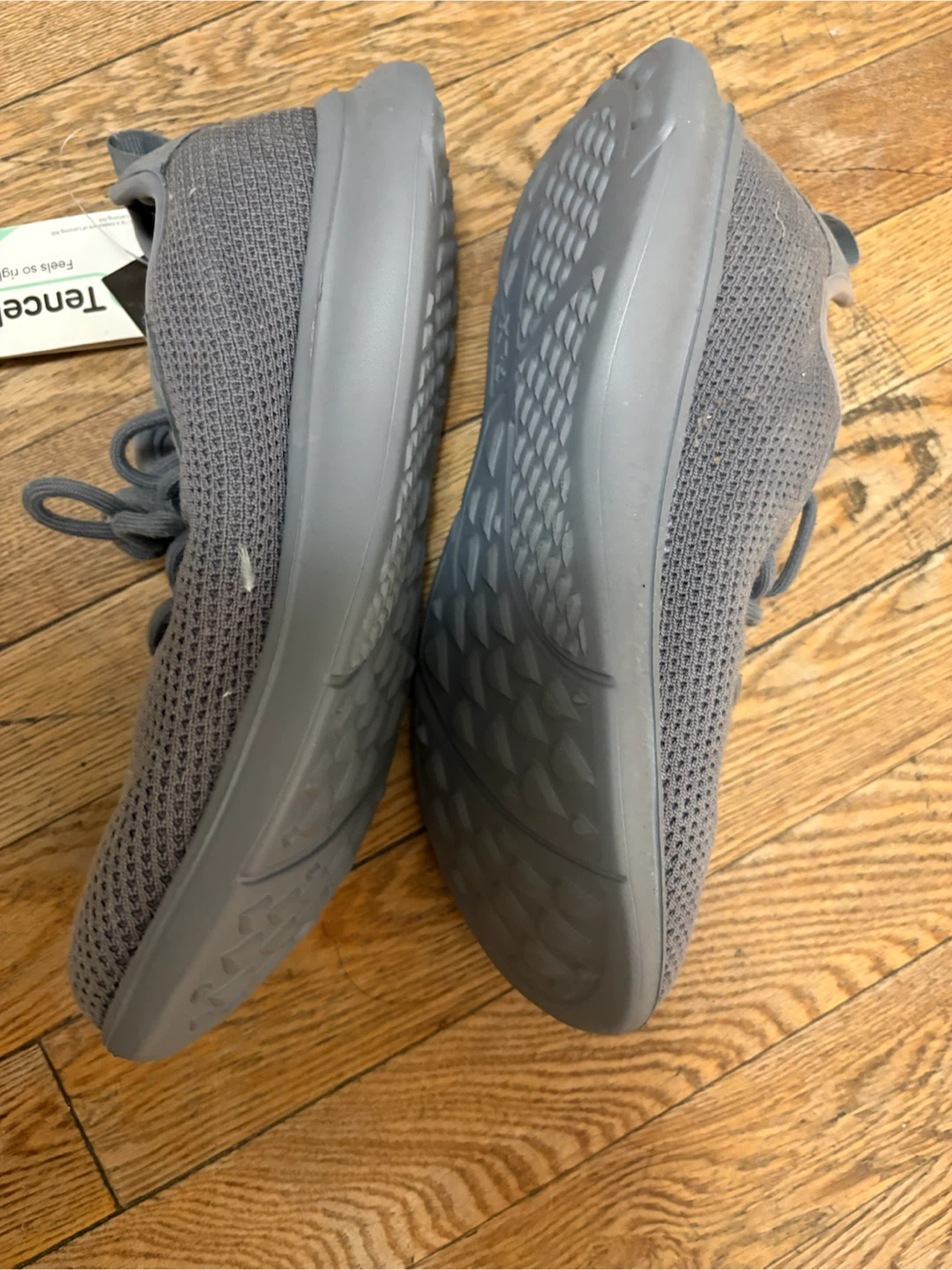 NWT Gray Tencel Sneakers - photo 3