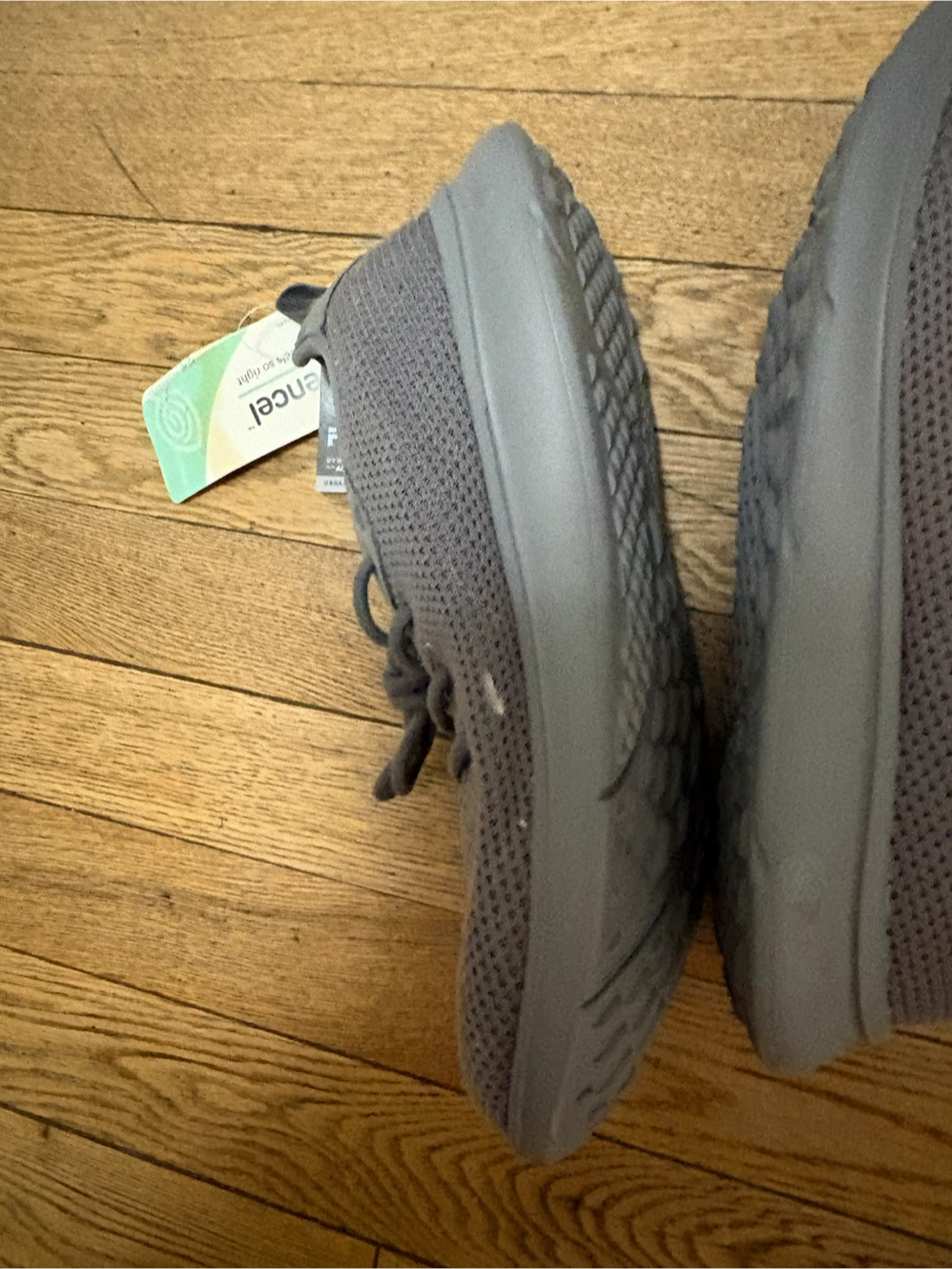 NWT Gray Tencel Sneakers - photo 4