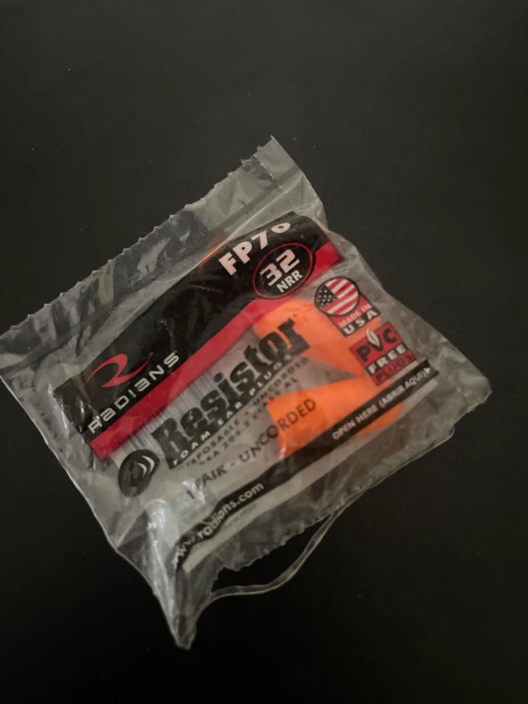 Radians Resistor Foam Ear Plugs - 32 NRR