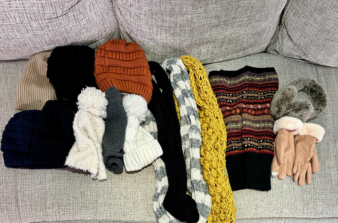 Hats, Scarves, Glove Bundle x14 Pieces