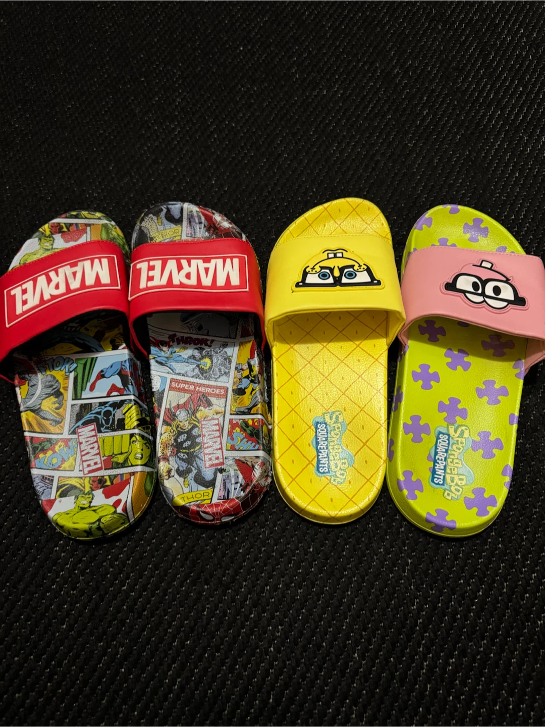 Marvel & SpongeBob Slides Size 11 - photo 2