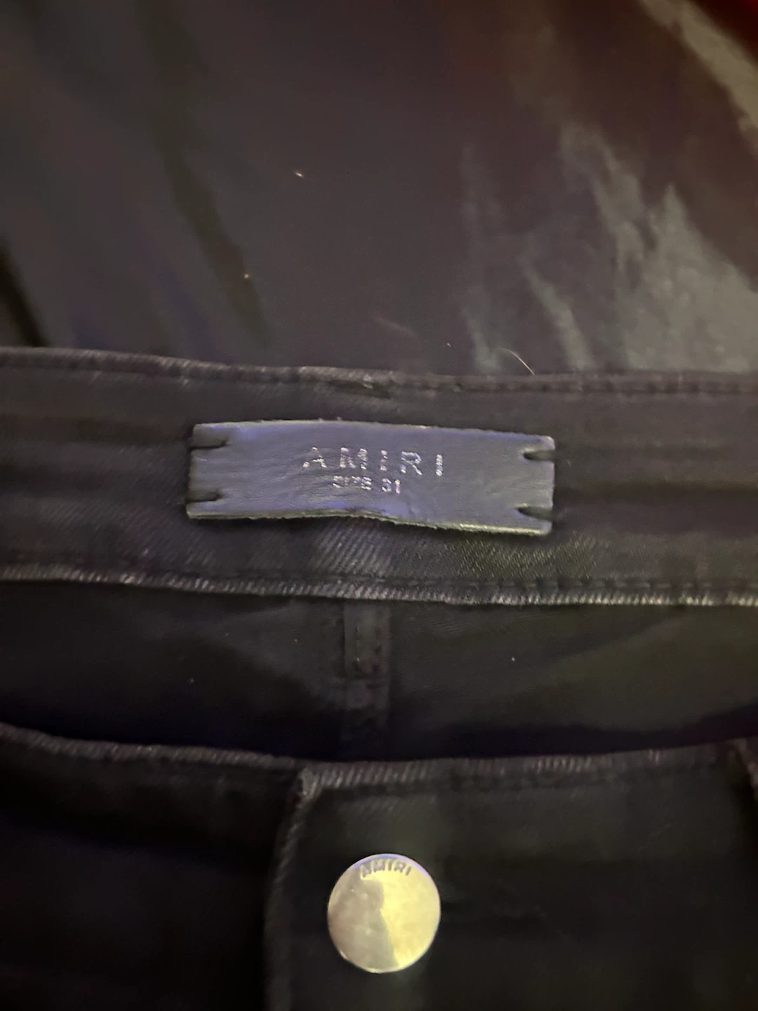 AMIRI Black Jeans Size 31 - photo 2