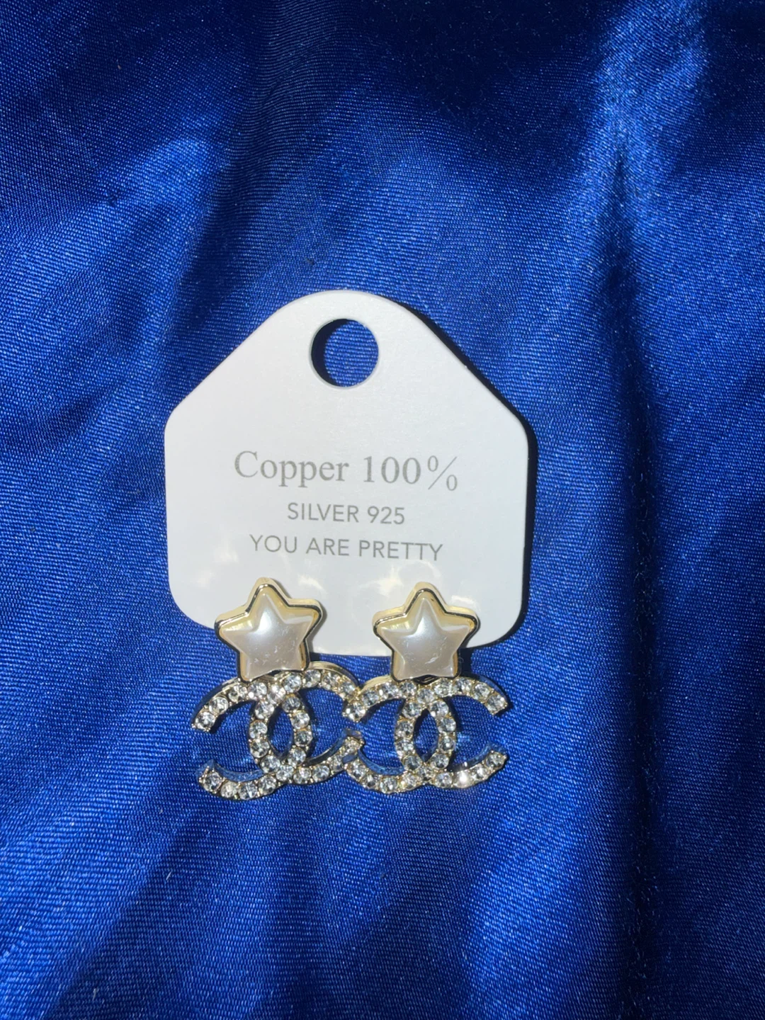 CC Star Earrings