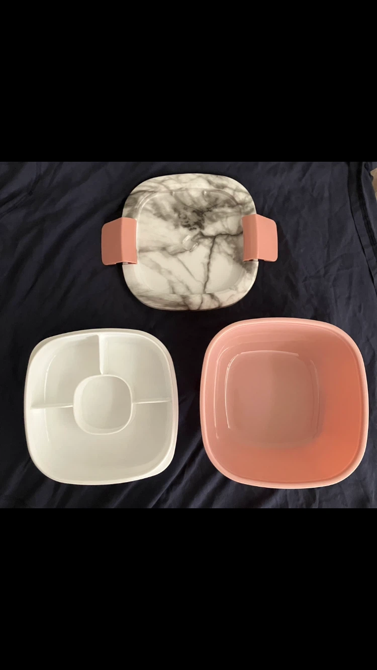 TRADE: Bentgo Salad Container 🩷🩶🤍 🥗 🍱 - photo 2