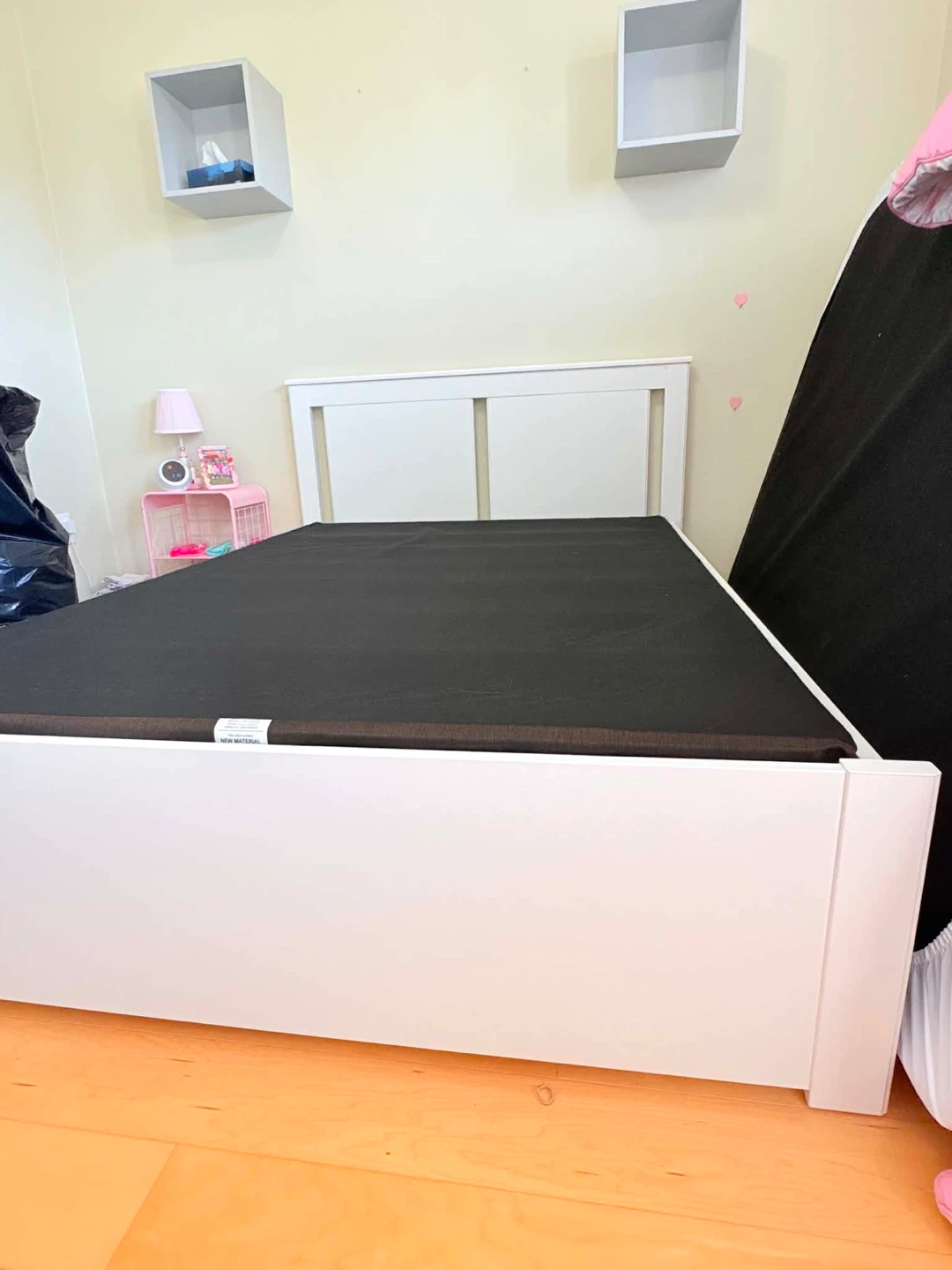 White Double Bed Frame – Excellent Condition - photo 2